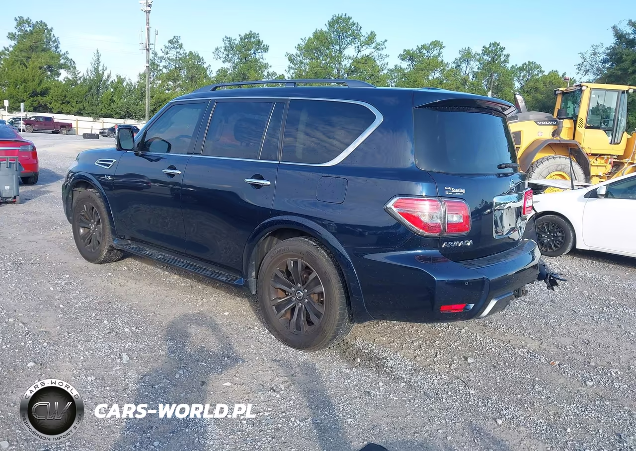 2019 Nissan Armada Platinum VIN:JN8AY2NF7K9352355 - 3