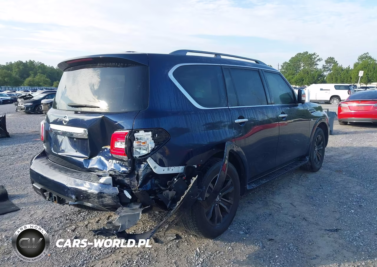 2019 Nissan Armada Platinum VIN:JN8AY2NF7K9352355 - 4