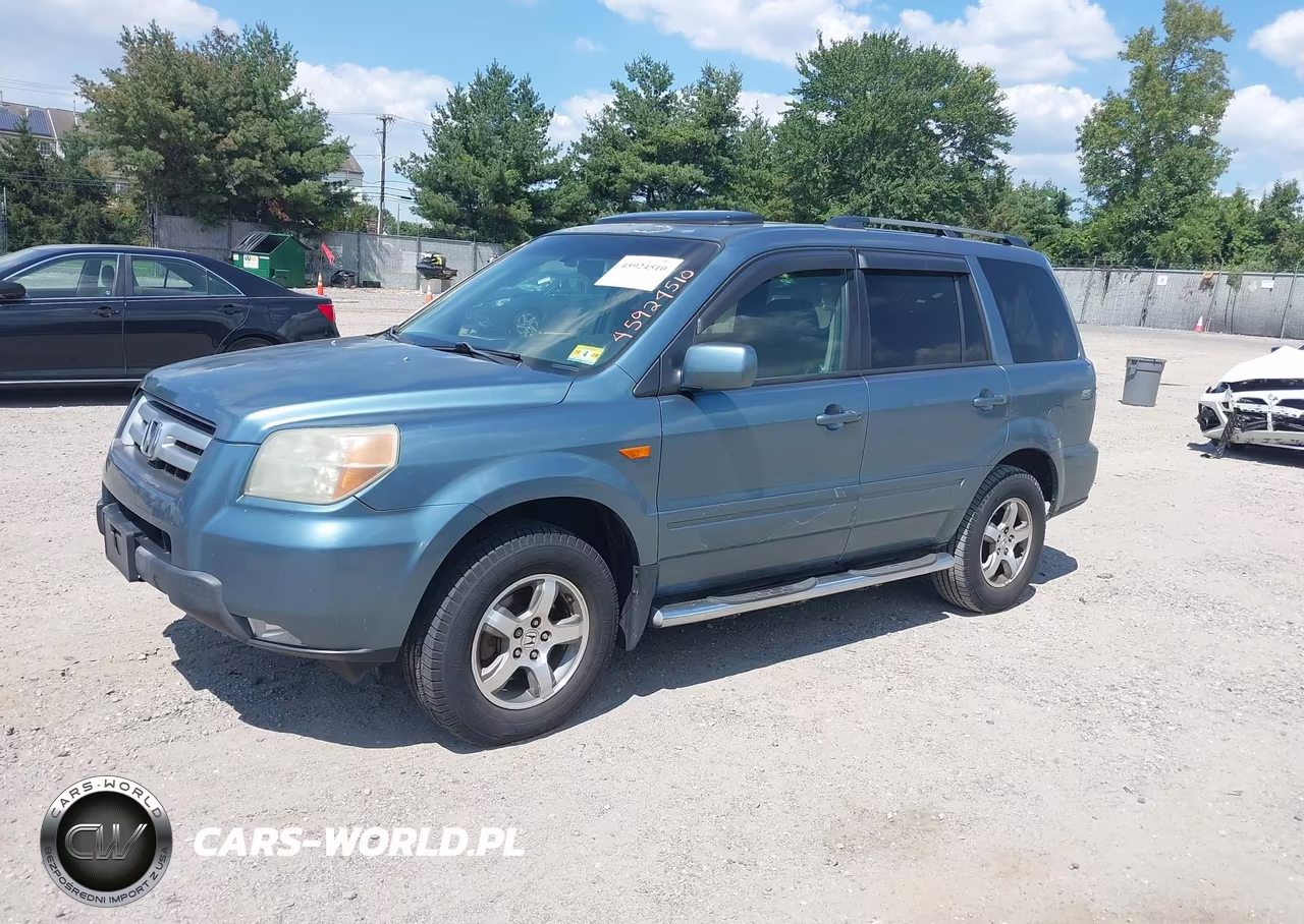 2006 Honda Pilot Ex-L VIN:5FNYF18536B021202 - 2