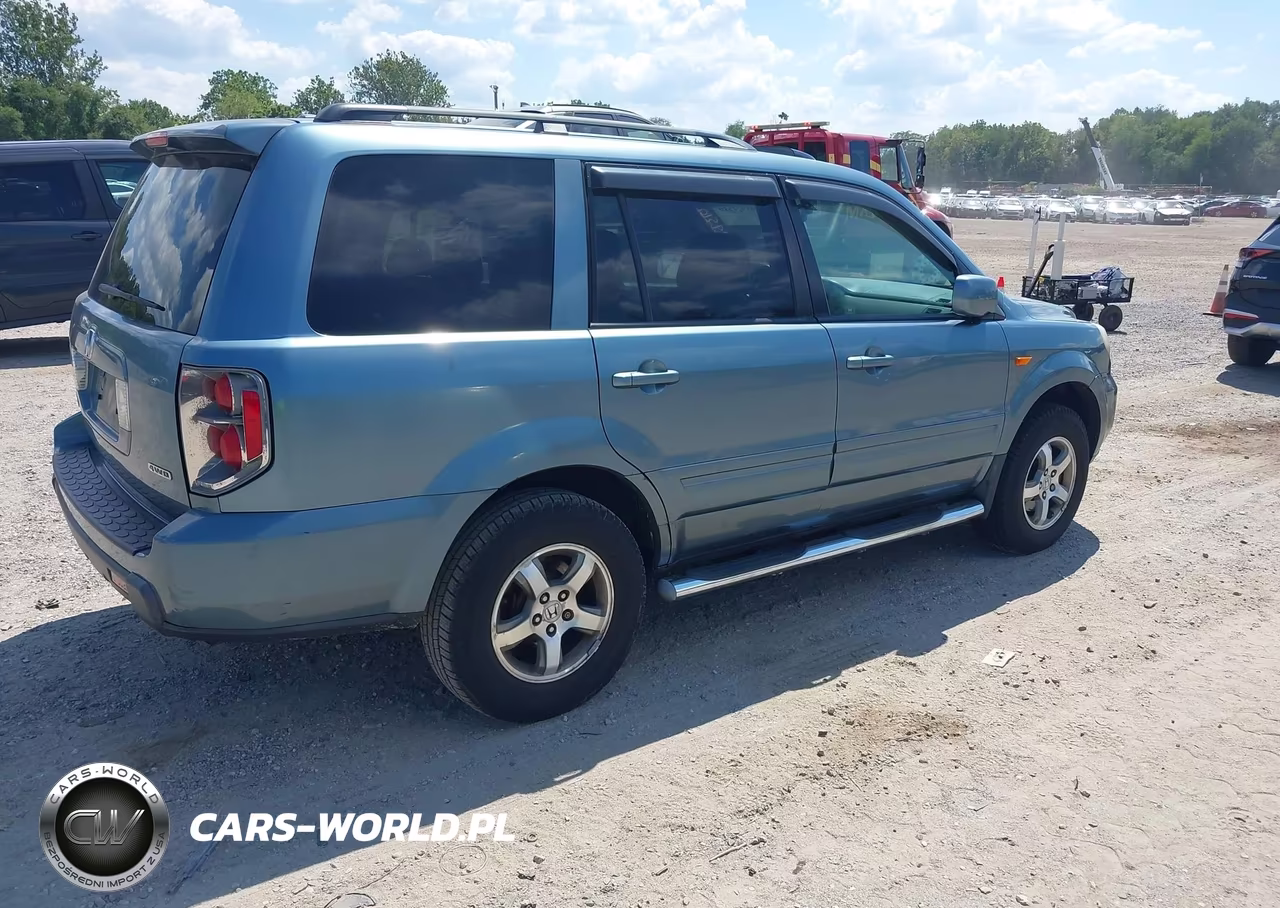 2006 Honda Pilot Ex-L VIN:5FNYF18536B021202 - 4