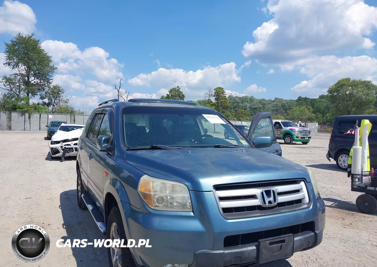 2006 Honda Pilot Ex-L VIN:5FNYF18536B021202 - 6