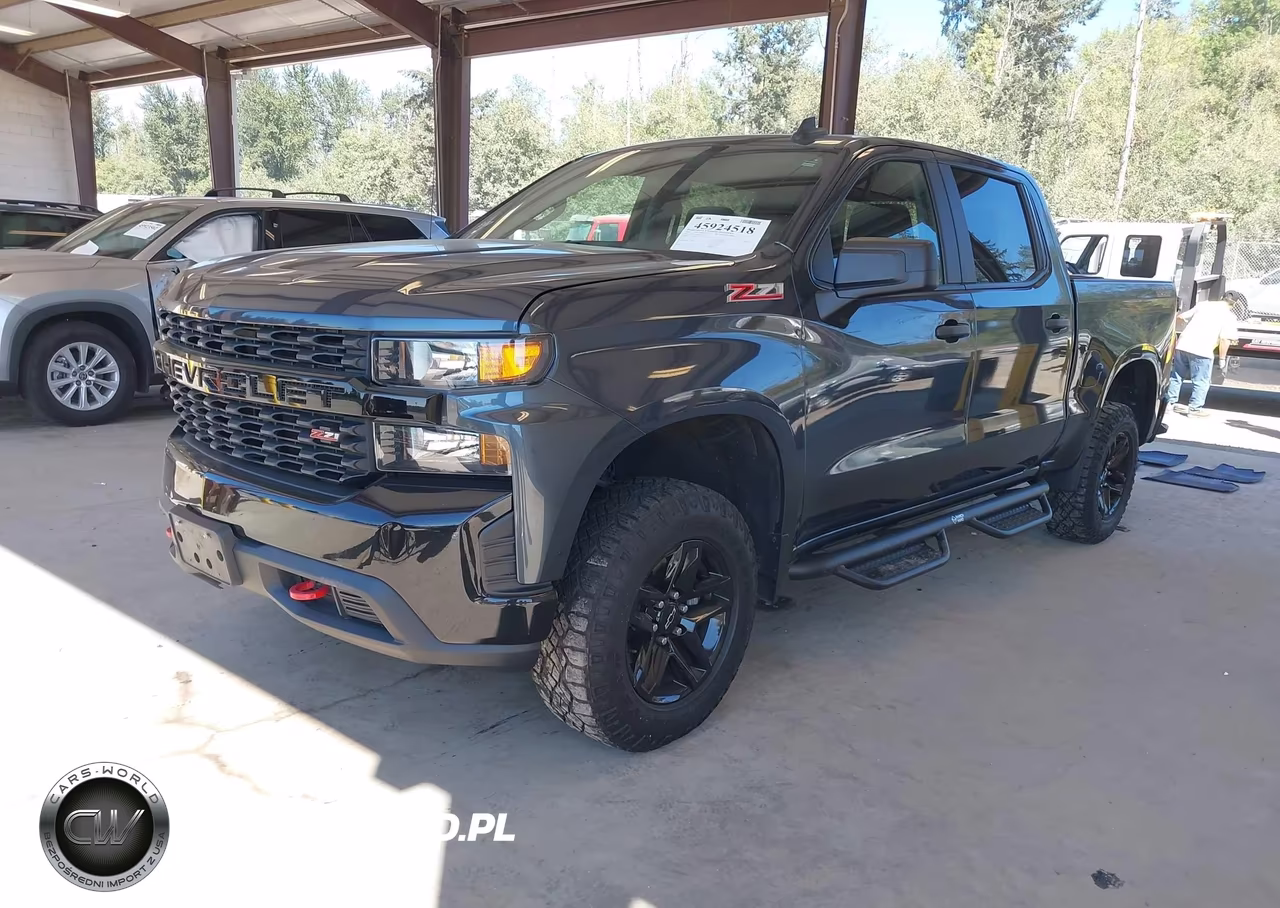2021 Chevrolet Silverado 1500 Custom Trail Boss VIN:1GCPYCEF2MZ379123 - 2