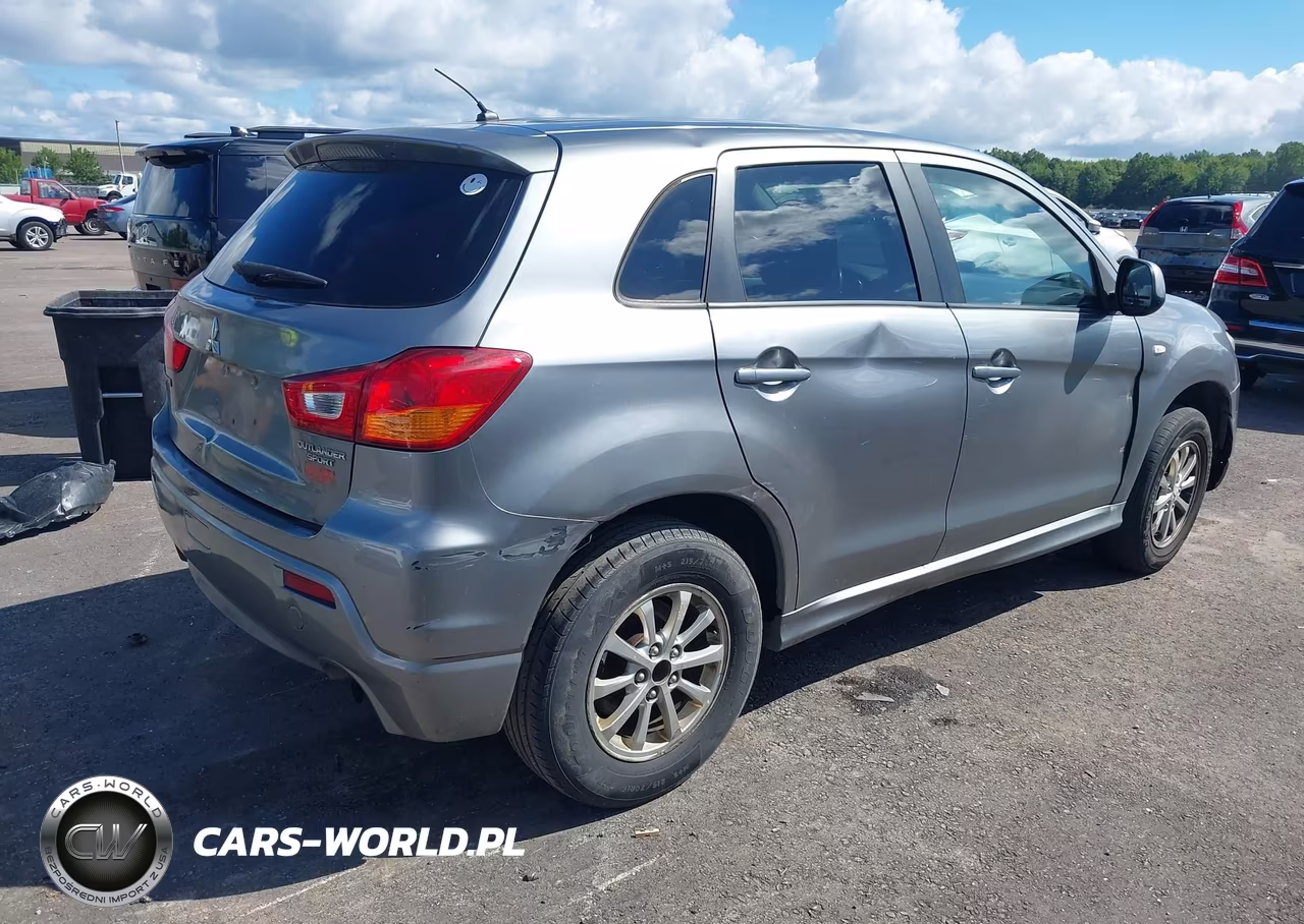 2011 Mitsubishi Outlander Sport Es VIN:JA4AP3AU6BZ002251 - 4