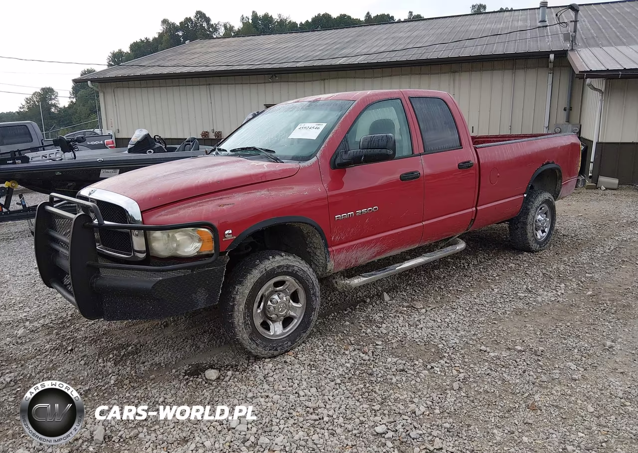 2004 Dodge Ram 2500 Slt-Laramie VIN:3D7KU28C94G136450 - 2