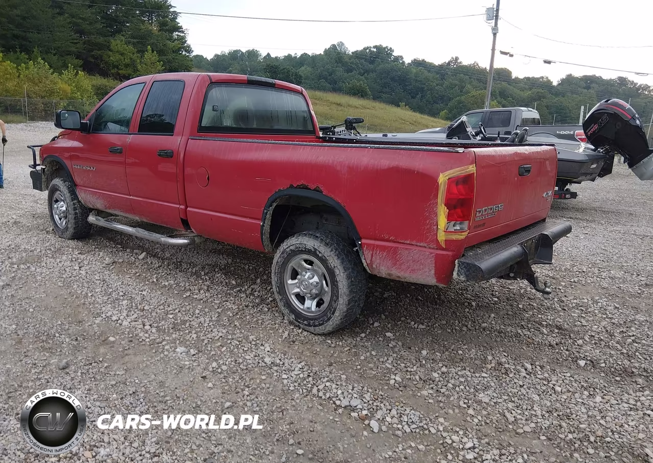2004 Dodge Ram 2500 Slt-Laramie VIN:3D7KU28C94G136450 - 3