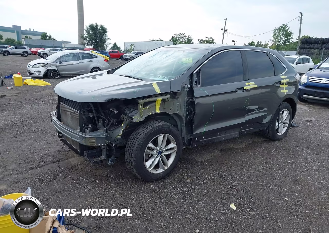 2015 Ford Edge Sel VIN:2FMTK4J81FBB94351 - 2