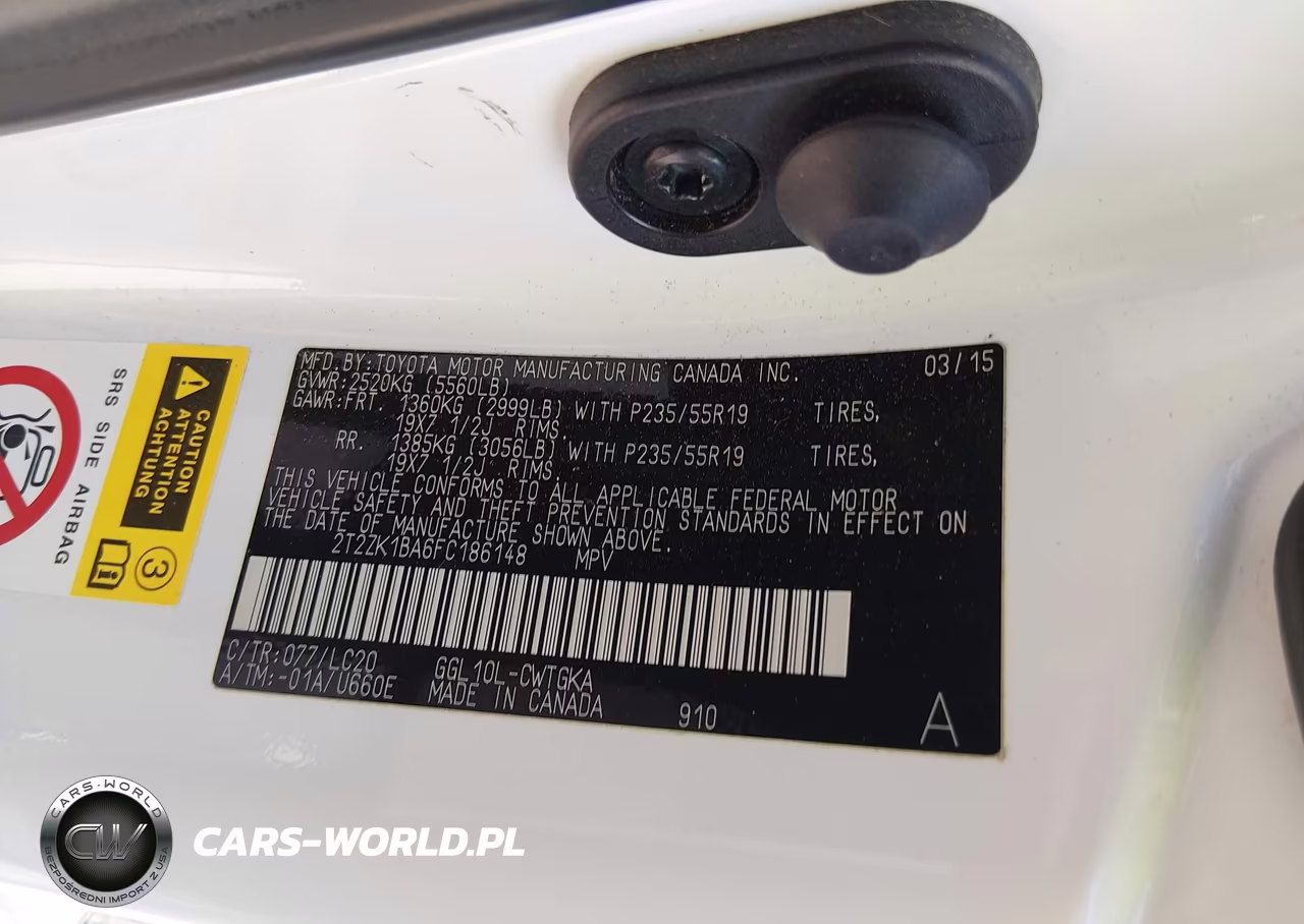2015 Lexus Rx 350 VIN:2T2ZK1BA6FC186148 - 9