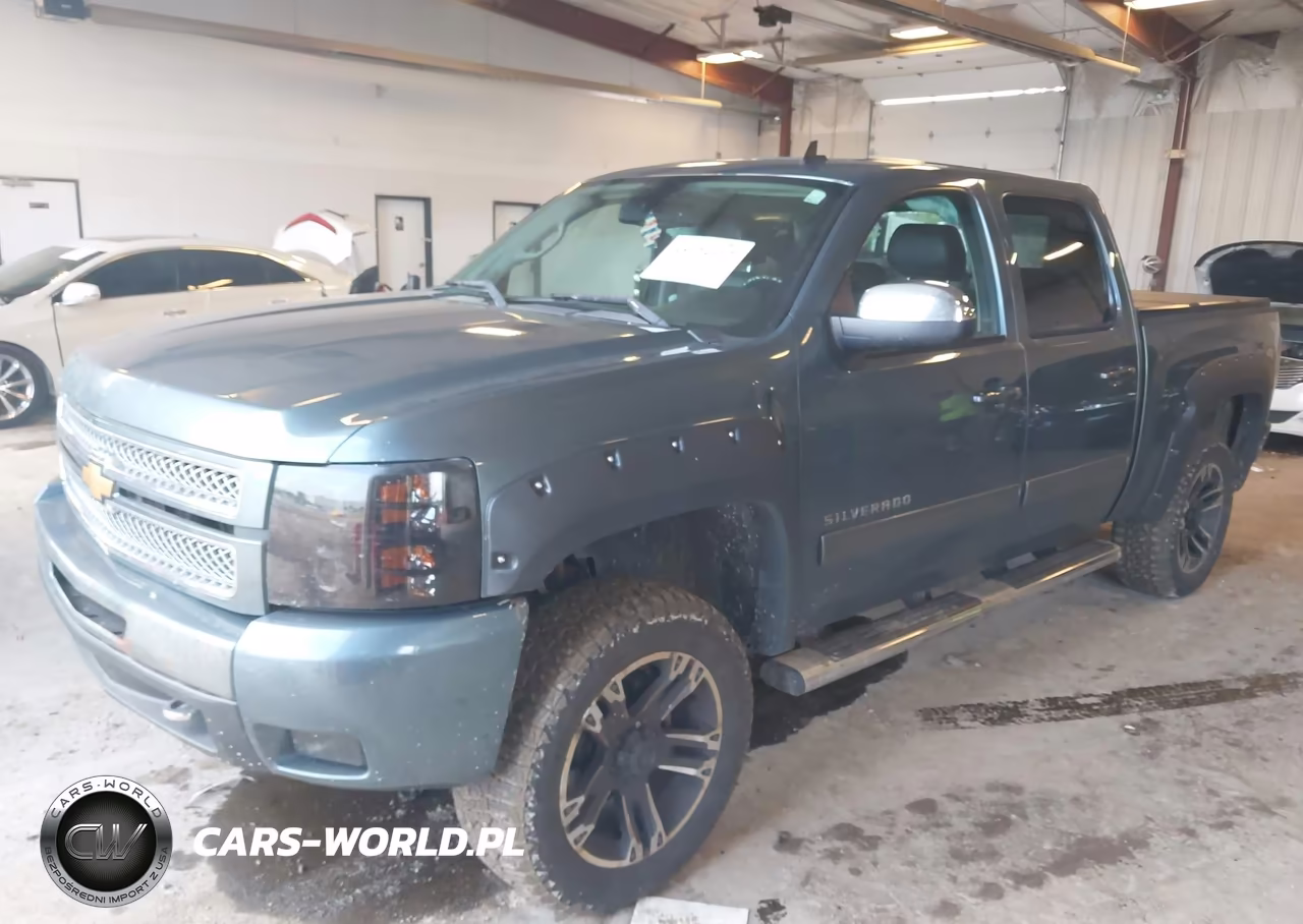 2013 Chevrolet Silverado 1500 Ltz VIN:3GCPKTE71DG191333 - 2
