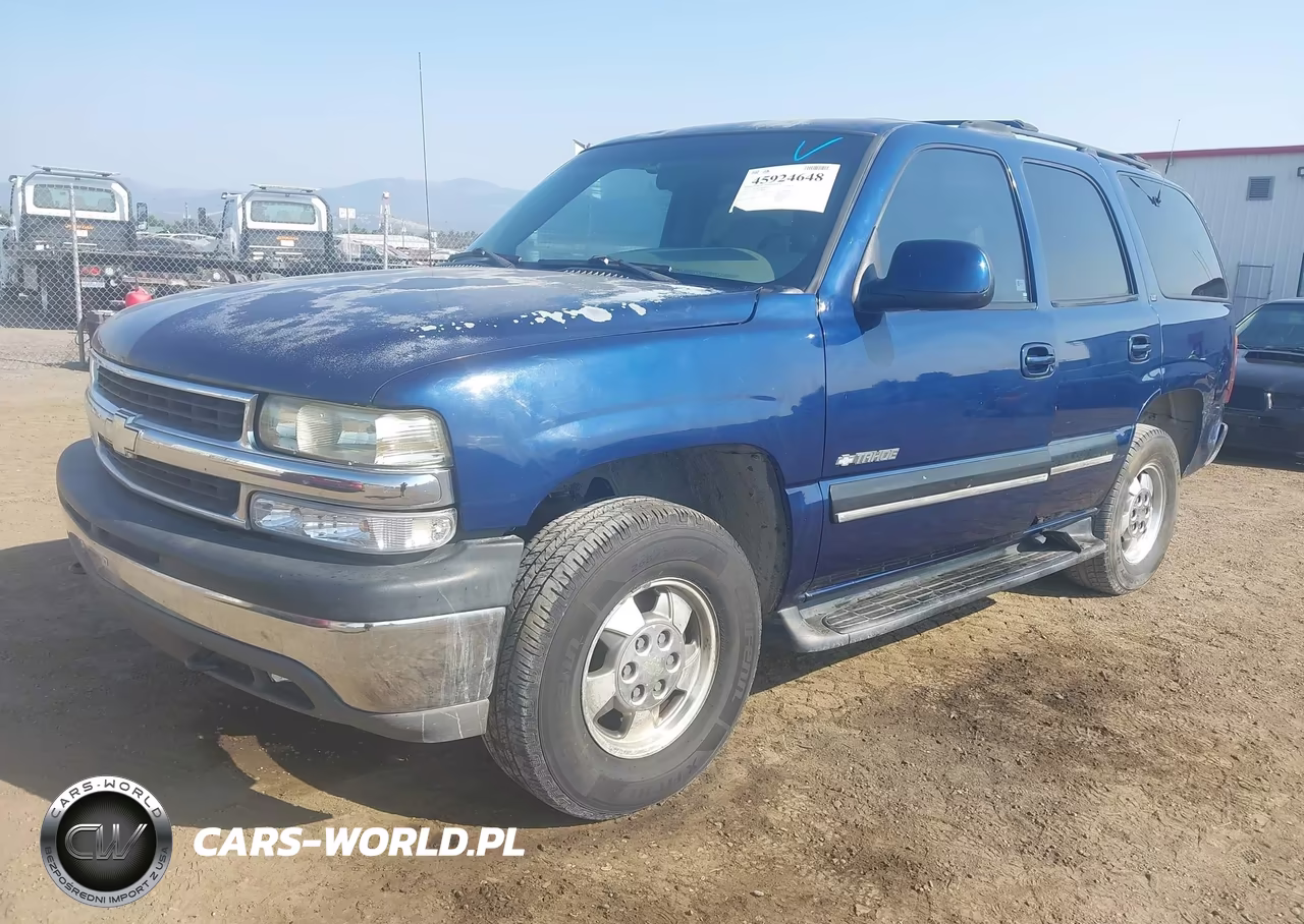 2001 Chevrolet Tahoe Lt VIN:1GNEC13T71J148786 - 2