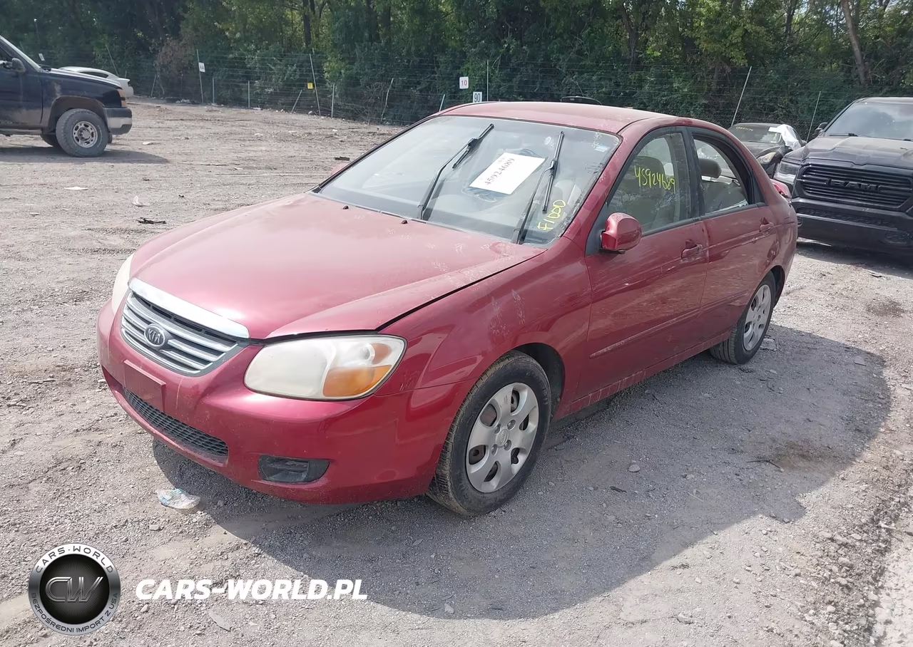 2008 Kia Spectra Ex VIN:KNAFE121285514175 - 2