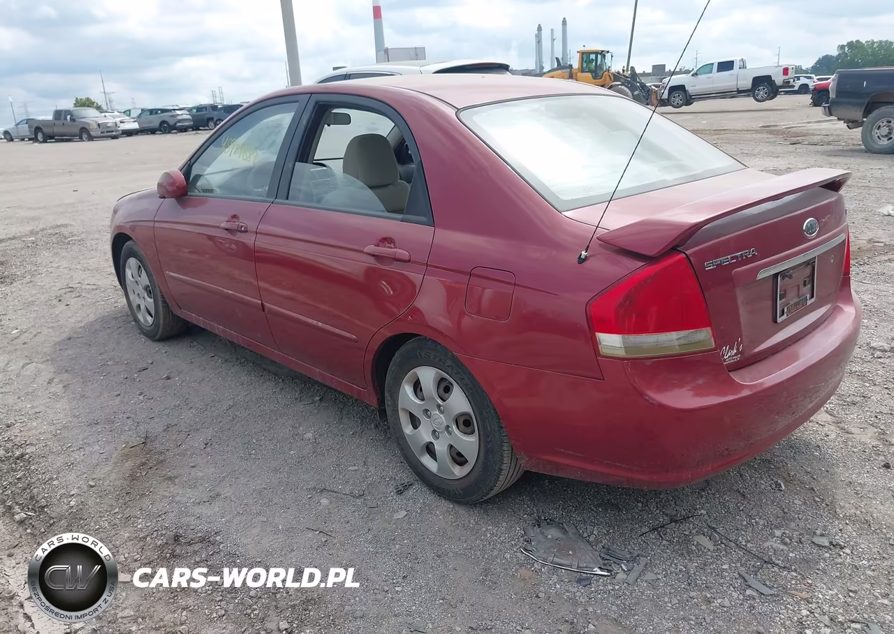 2008 Kia Spectra Ex VIN:KNAFE121285514175 - 3