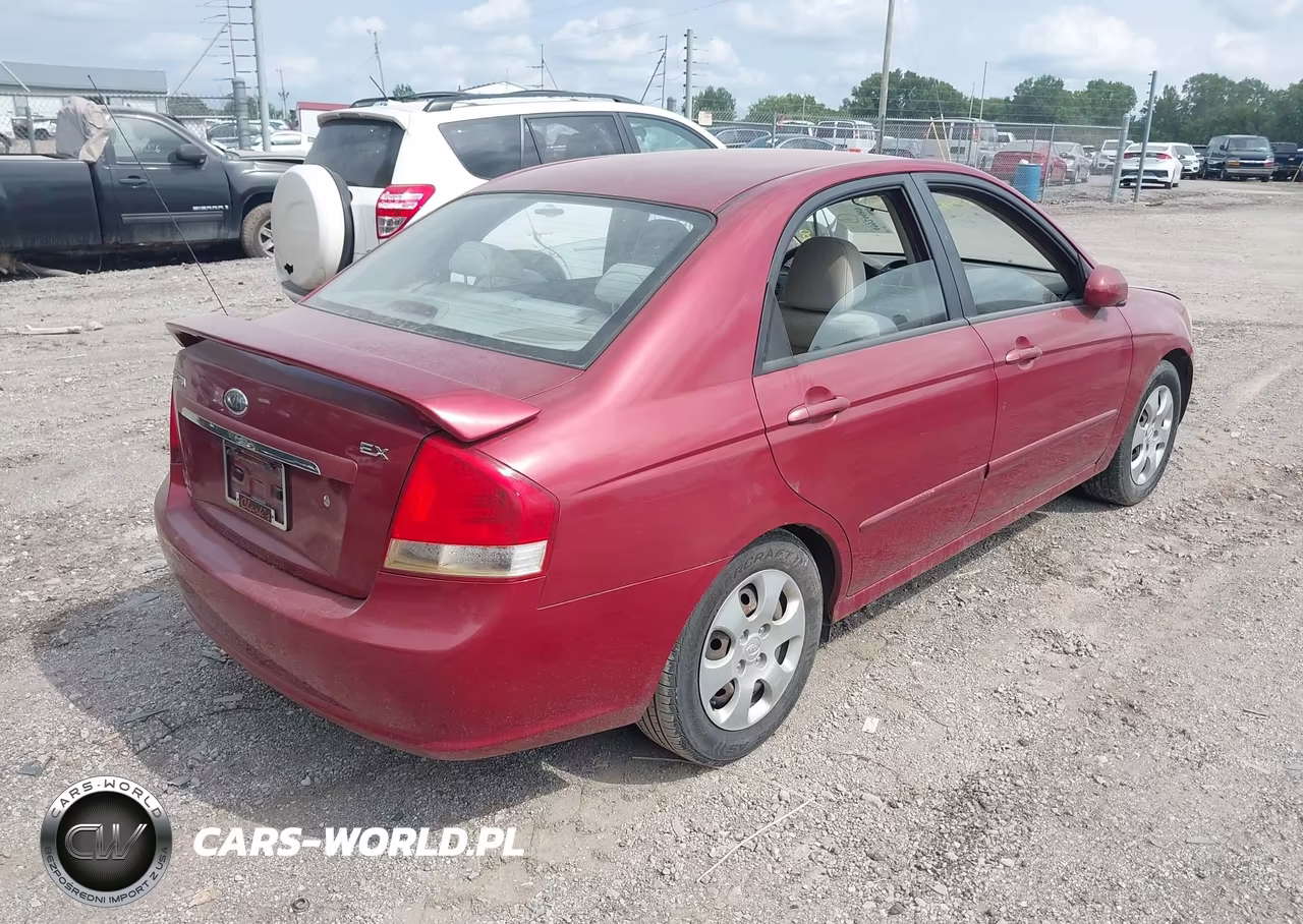 2008 Kia Spectra Ex VIN:KNAFE121285514175 - 4