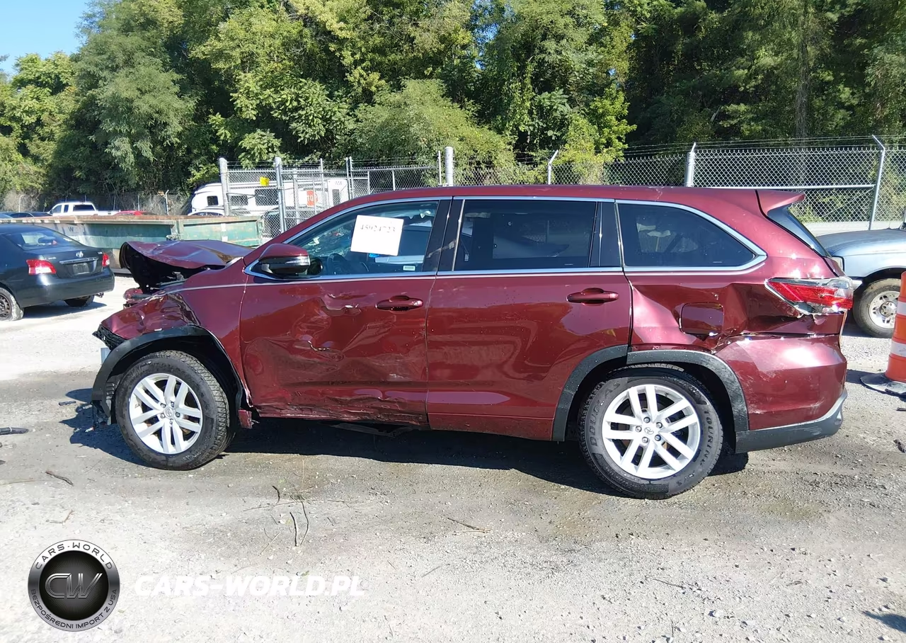 2014 Toyota Highlander Le VIN:5TDZARFH6ES008503 - 14