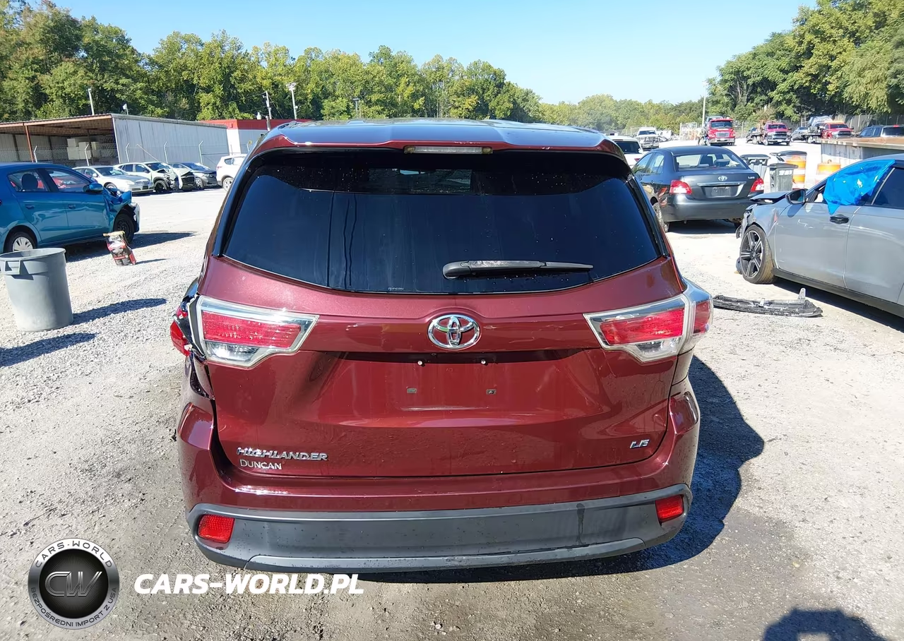 2014 Toyota Highlander Le VIN:5TDZARFH6ES008503 - 16