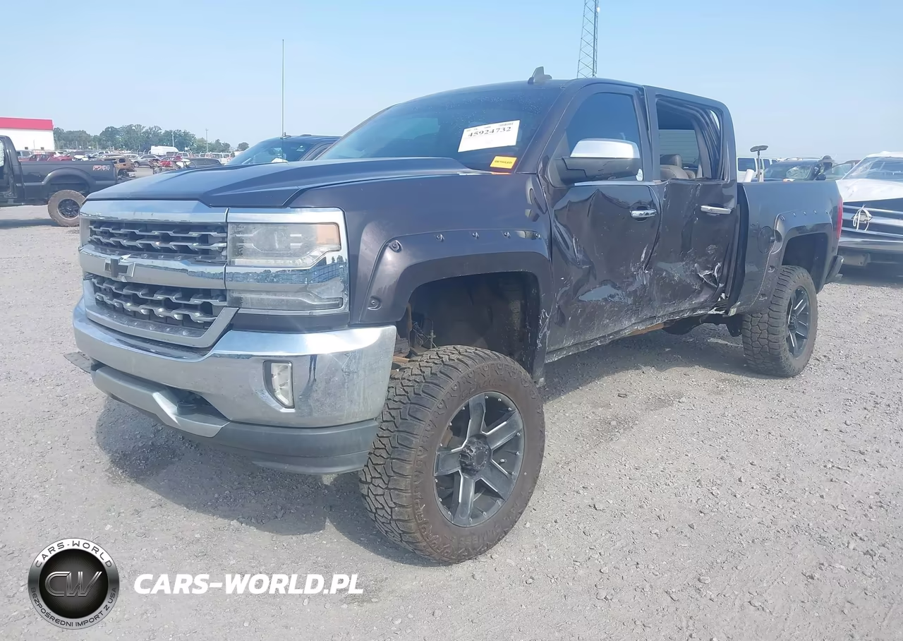 2016 Chevrolet Silverado 1500 Ltz VIN:3GCUKSEC7GG165480 - 2