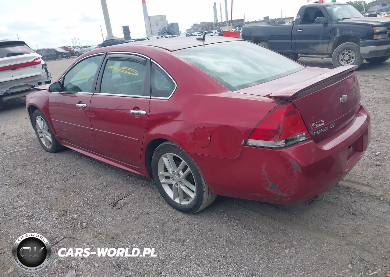 2014 Chevrolet Impala Limited Ltz VIN:2G1WC5E30E1163284 - 3