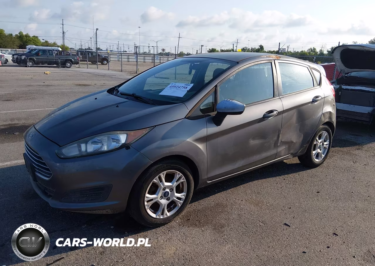 2014 Ford Fiesta Se VIN:3FADP4EJ2EM145699 - 2