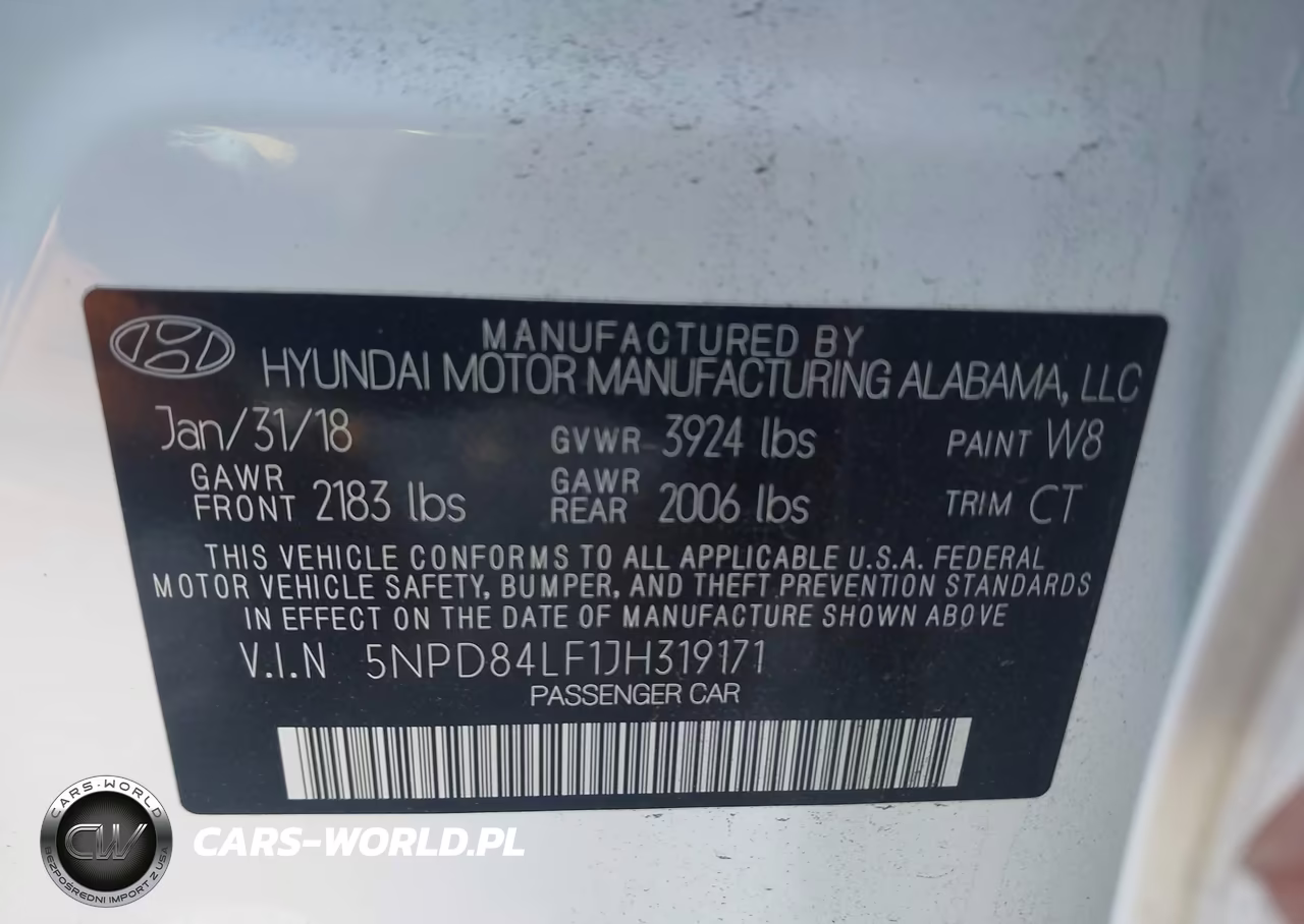 2018 Hyundai Elantra Sel VIN:5NPD84LF1JH319171 - 9