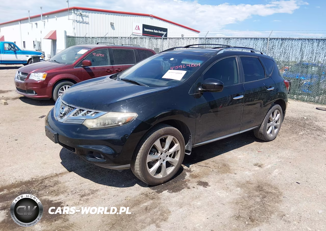 2014 Nissan Murano Le VIN:JN8AZ1MU5EW413859 - 2