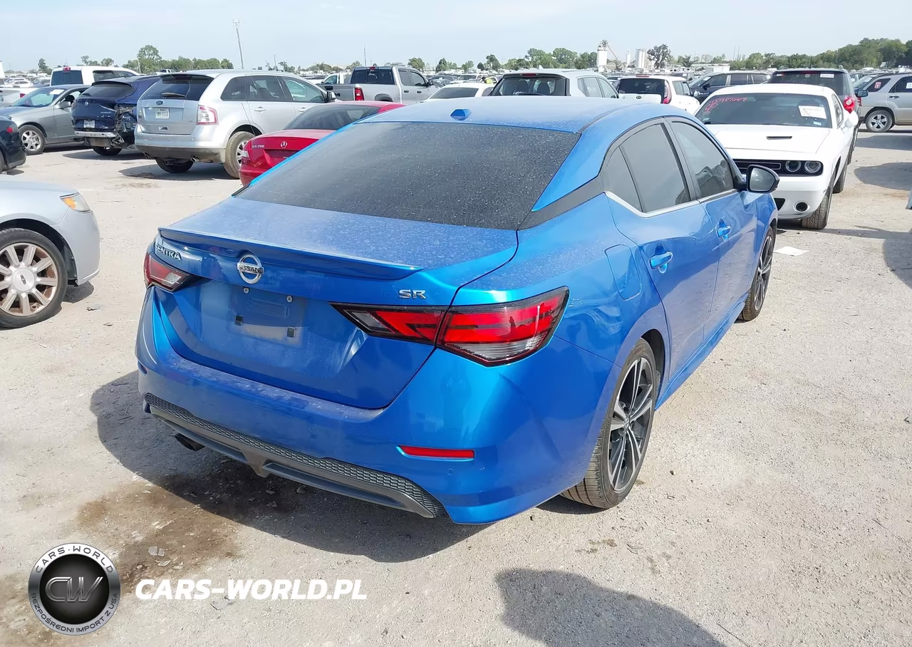 2021 Nissan Sentra Sr Xtronic Cvt VIN:3N1AB8DV8MY252743 - 4