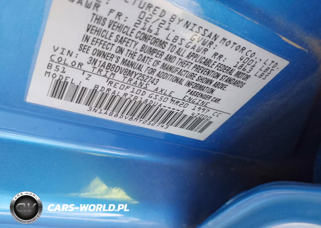 2021 Nissan Sentra Sr Xtronic Cvt VIN:3N1AB8DV8MY252743 - 9