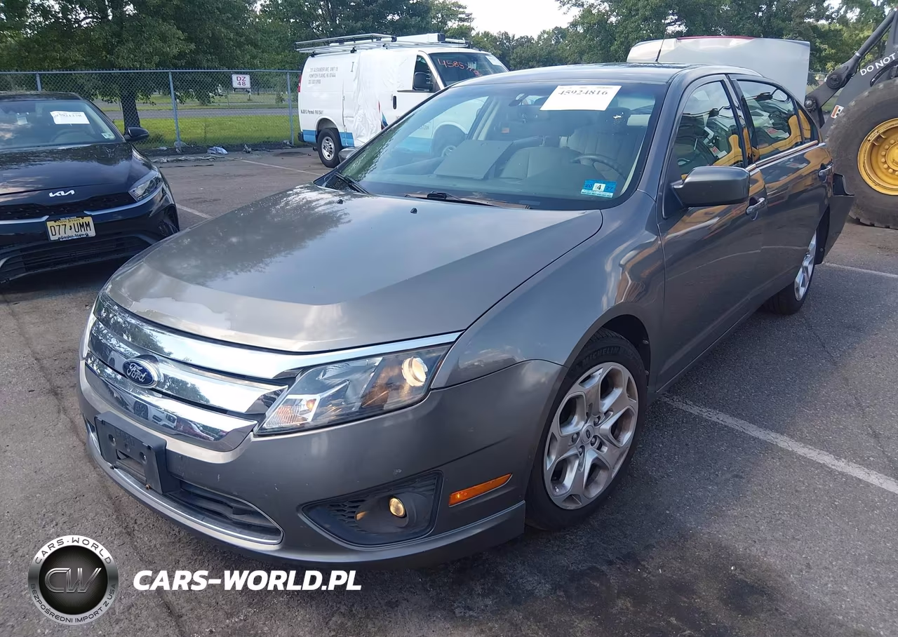 2010 Ford Fusion Se VIN:3FAHP0HA1AR344133 - 2