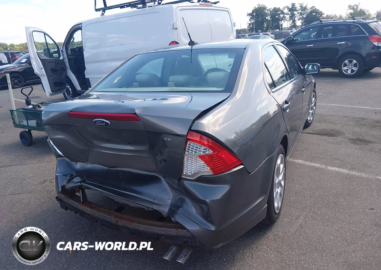 2010 Ford Fusion Se VIN:3FAHP0HA1AR344133 - 4