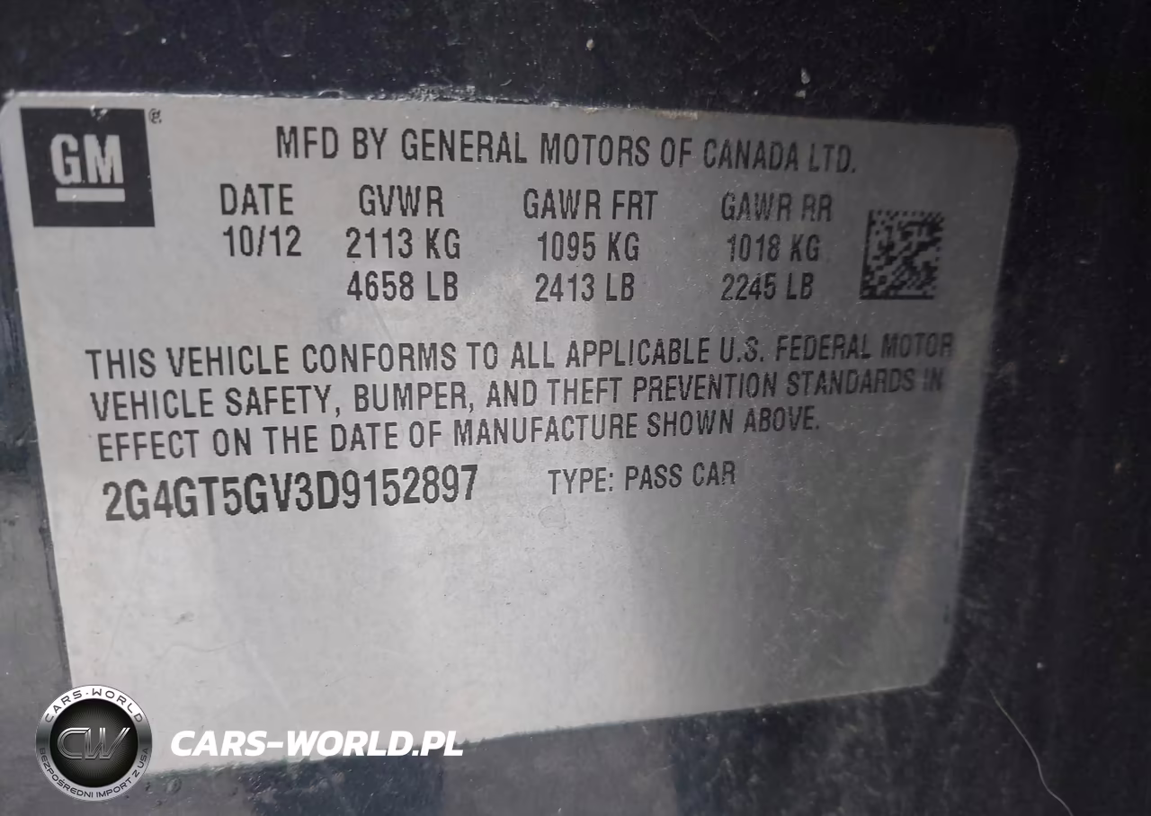 2013 Buick Regal Turbo - Premium 2 VIN:2G4GT5GV3D9152897 - 9