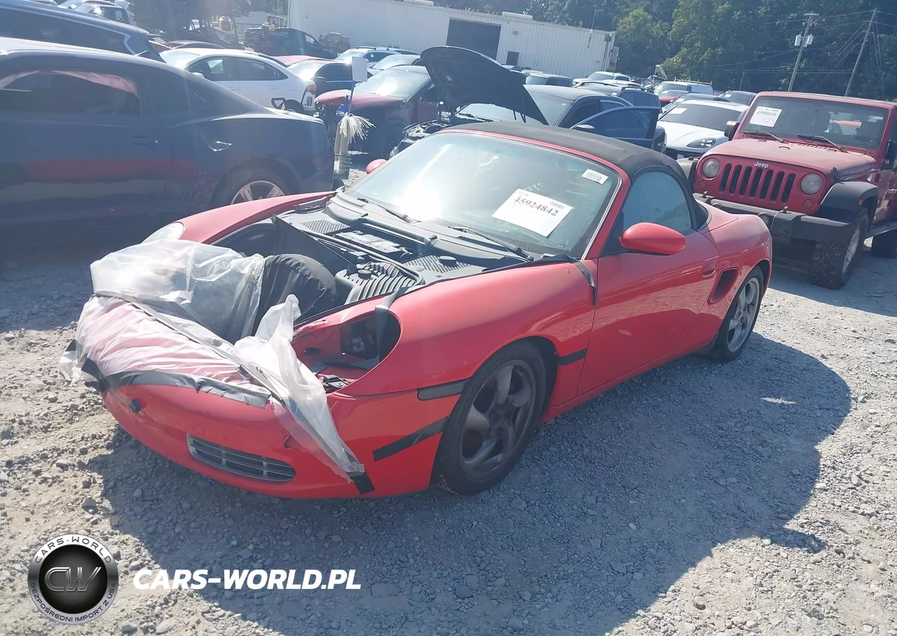 2001 Porsche Boxster VIN:WP0CA298X1U621559 - 2