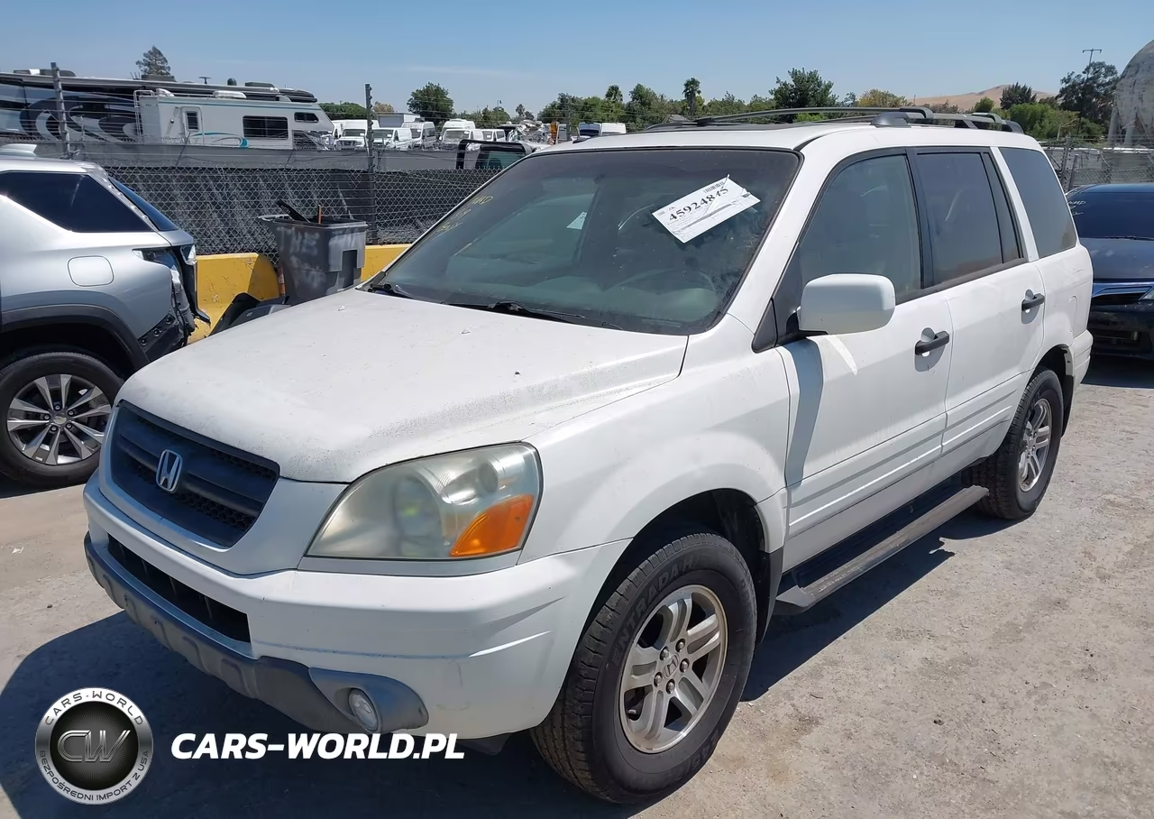 2005 Honda Pilot Ex-L VIN:2HKYF18695H510972 - 2