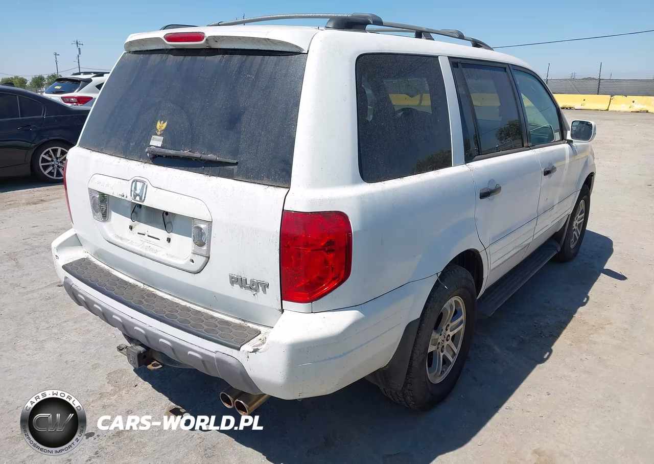 2005 Honda Pilot Ex-L VIN:2HKYF18695H510972 - 4