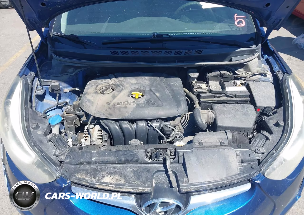2015 Hyundai Elantra Se VIN:5NPDH4AE6FH645145 - 10