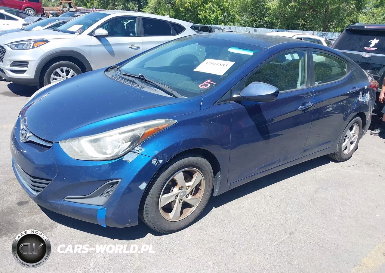 2015 Hyundai Elantra Se VIN:5NPDH4AE6FH645145 - 2