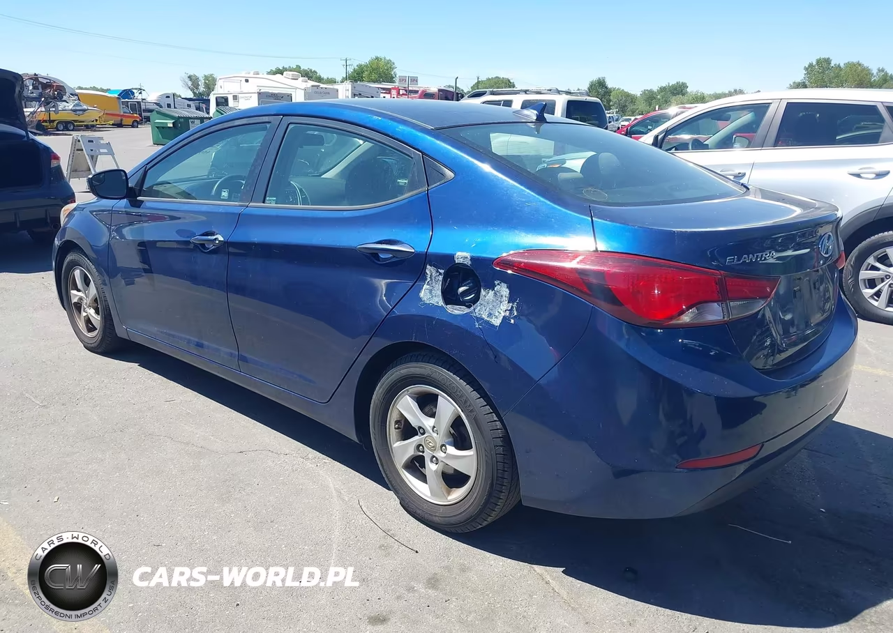 2015 Hyundai Elantra Se VIN:5NPDH4AE6FH645145 - 3