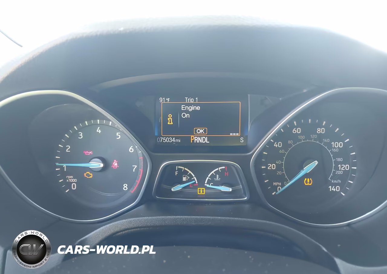 2017 Ford Focus Se VIN:1FADP3F24HL338900 - 7