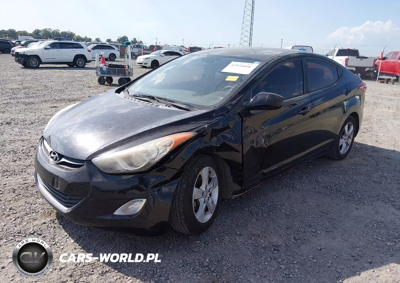 2013 Hyundai Elantra Gls VIN:5NPDH4AE7DH215394 - 2