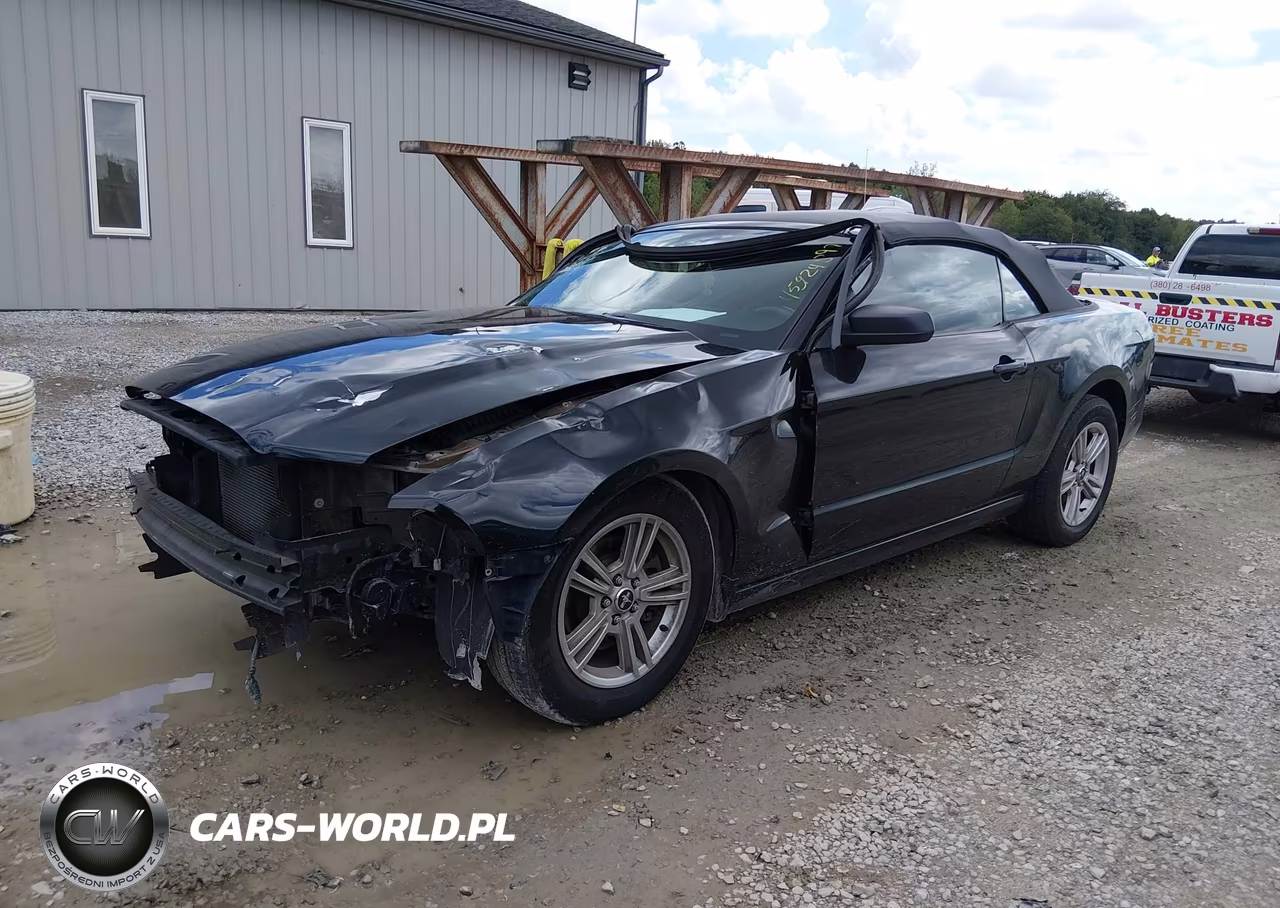 2013 Ford Mustang V6 VIN:1ZVBP8EM7D5209854 - 2
