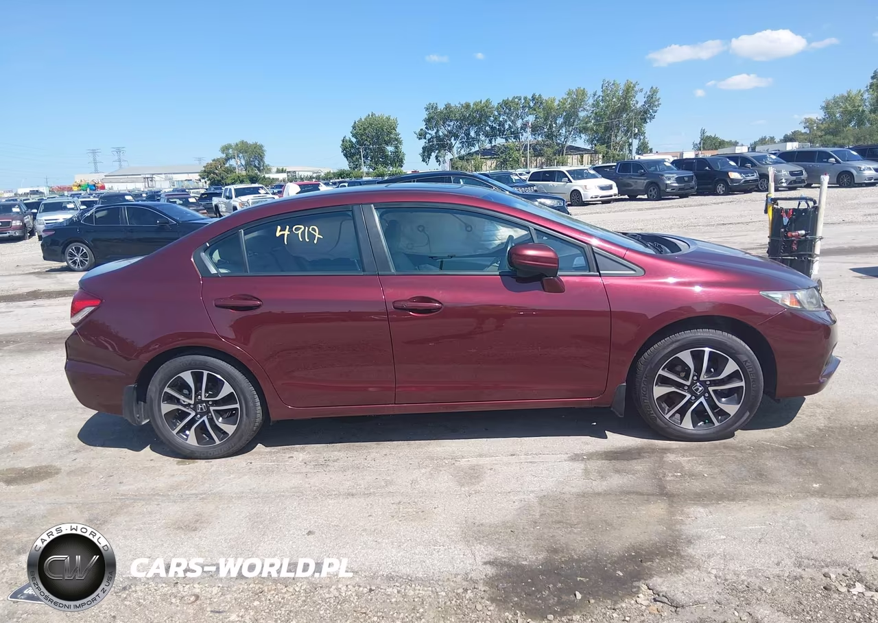 2015 Honda Civic Ex VIN:19XFB2F84FE005005 - 13