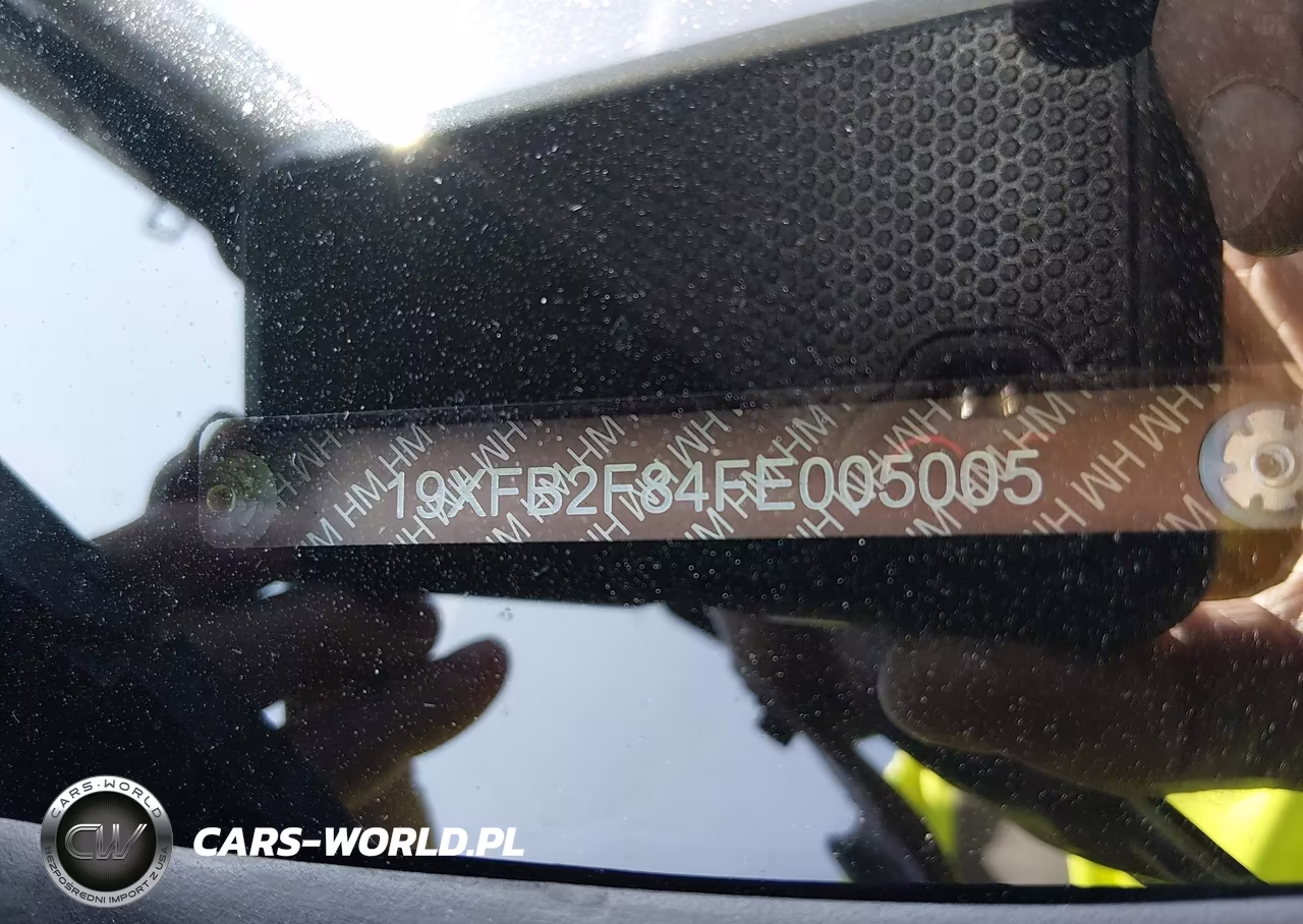 2015 Honda Civic Ex VIN:19XFB2F84FE005005 - 9