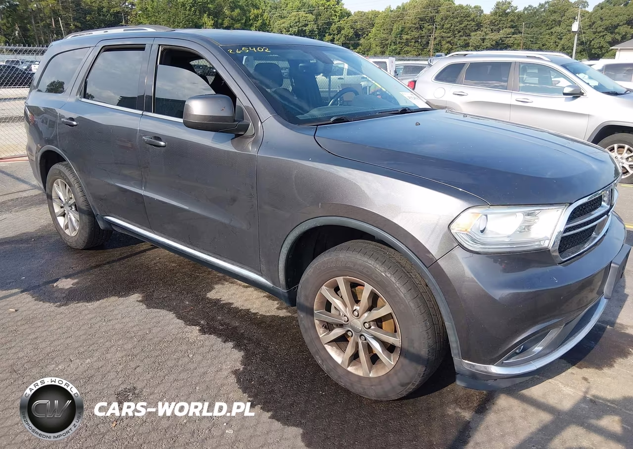 2017 Dodge Durango Sxt Awd VIN:1C4RDJAG7HC850845 - 1
