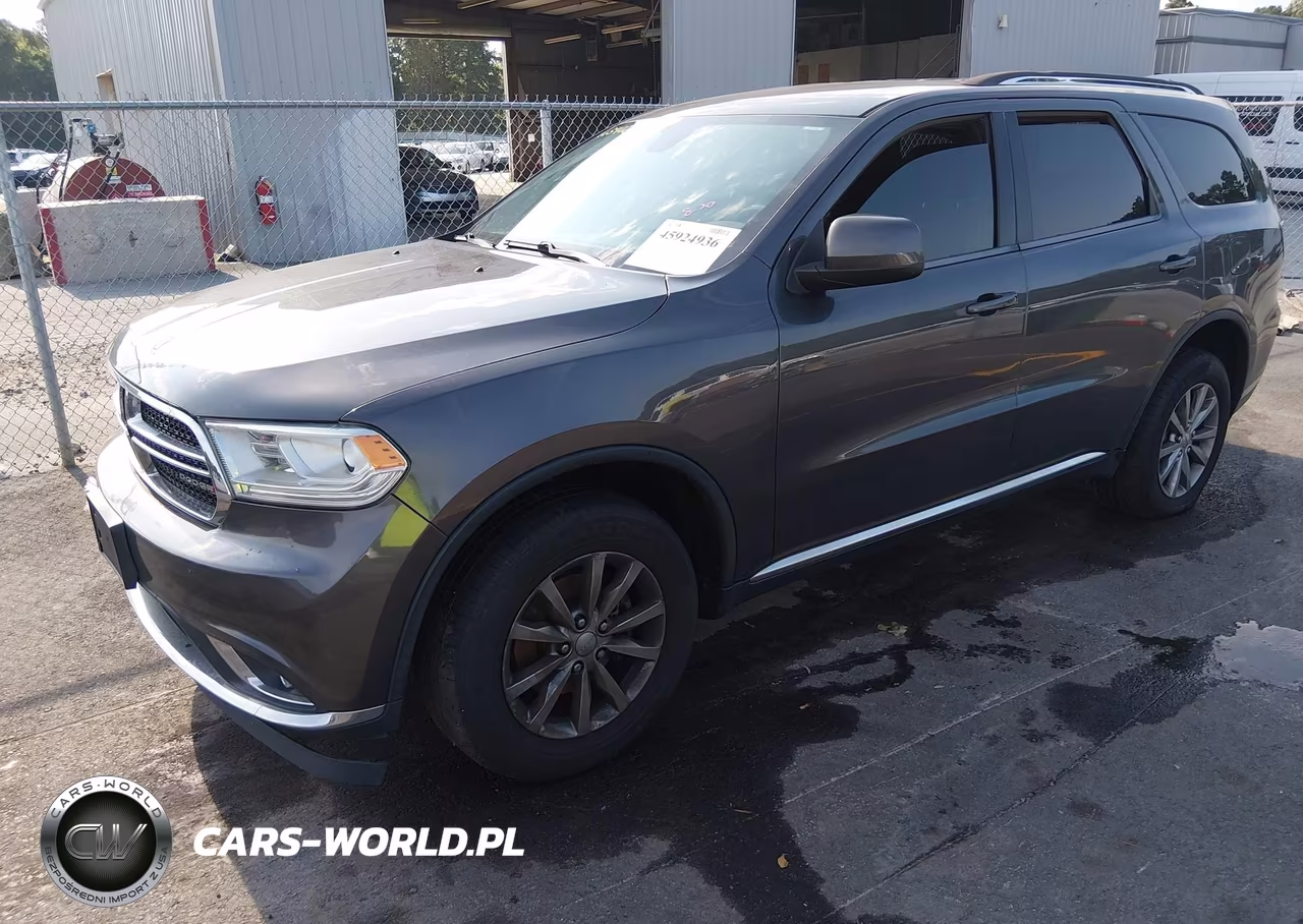 2017 Dodge Durango Sxt Awd VIN:1C4RDJAG7HC850845 - 2