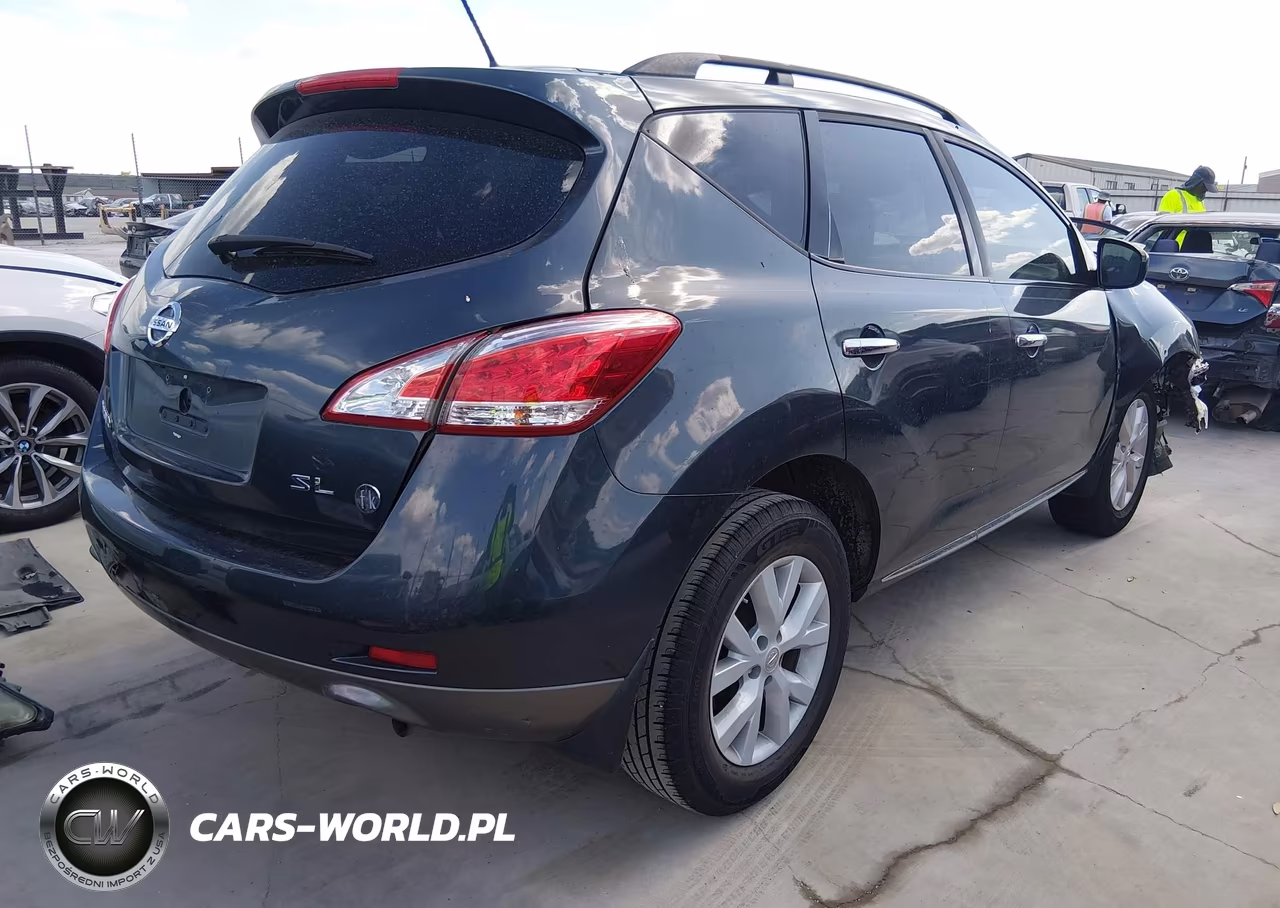 2012 Nissan Murano Sl VIN:JN8AZ1MU9CW113321 - 4