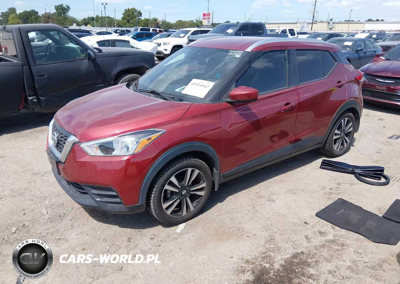 2020 Nissan Kicks Sv Xtronic Cvt VIN:3N1CP5CV9LL548389 - 2