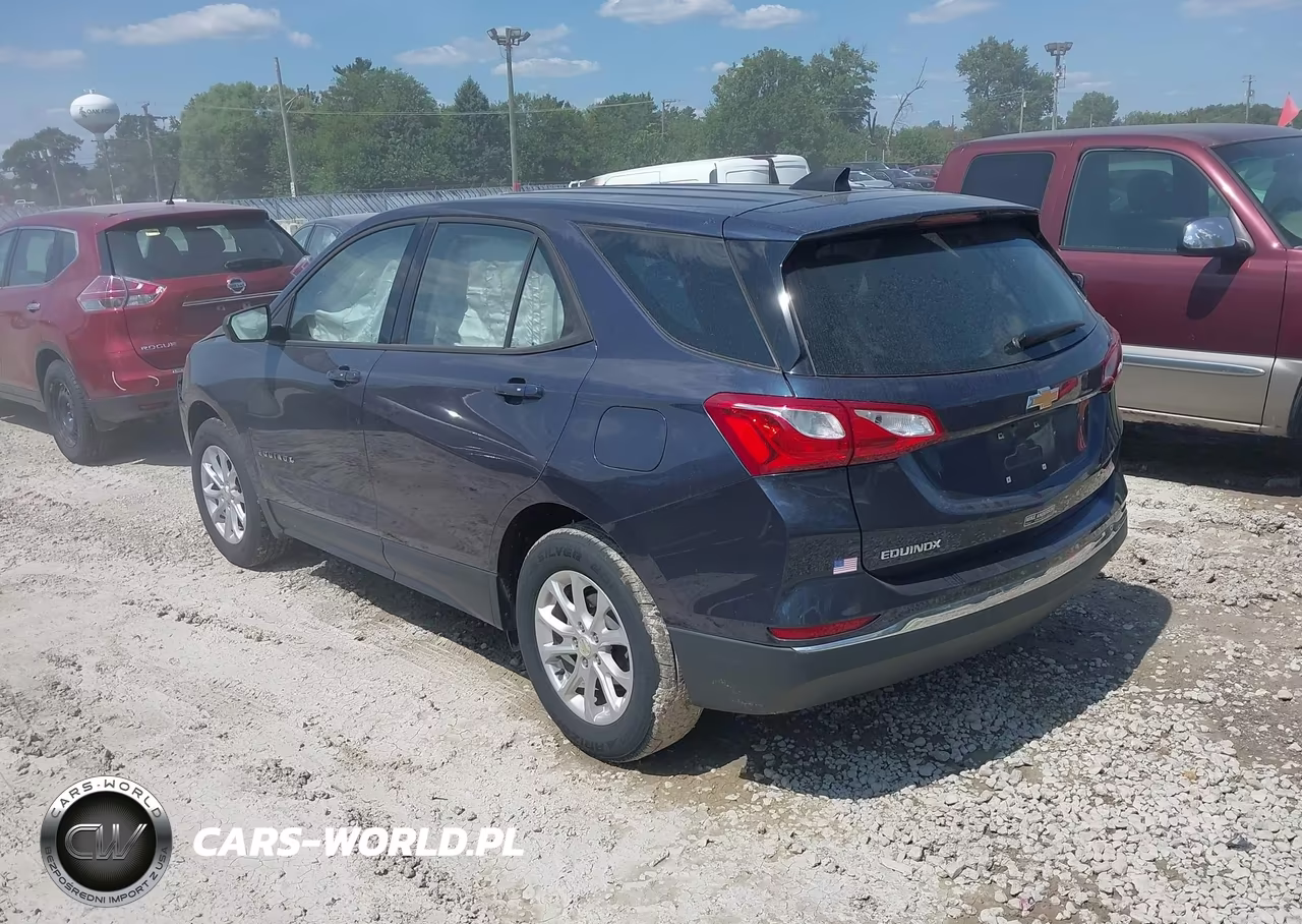 2018 Chevrolet Equinox Ls VIN:3GNAXHEV2JL371336 - 3