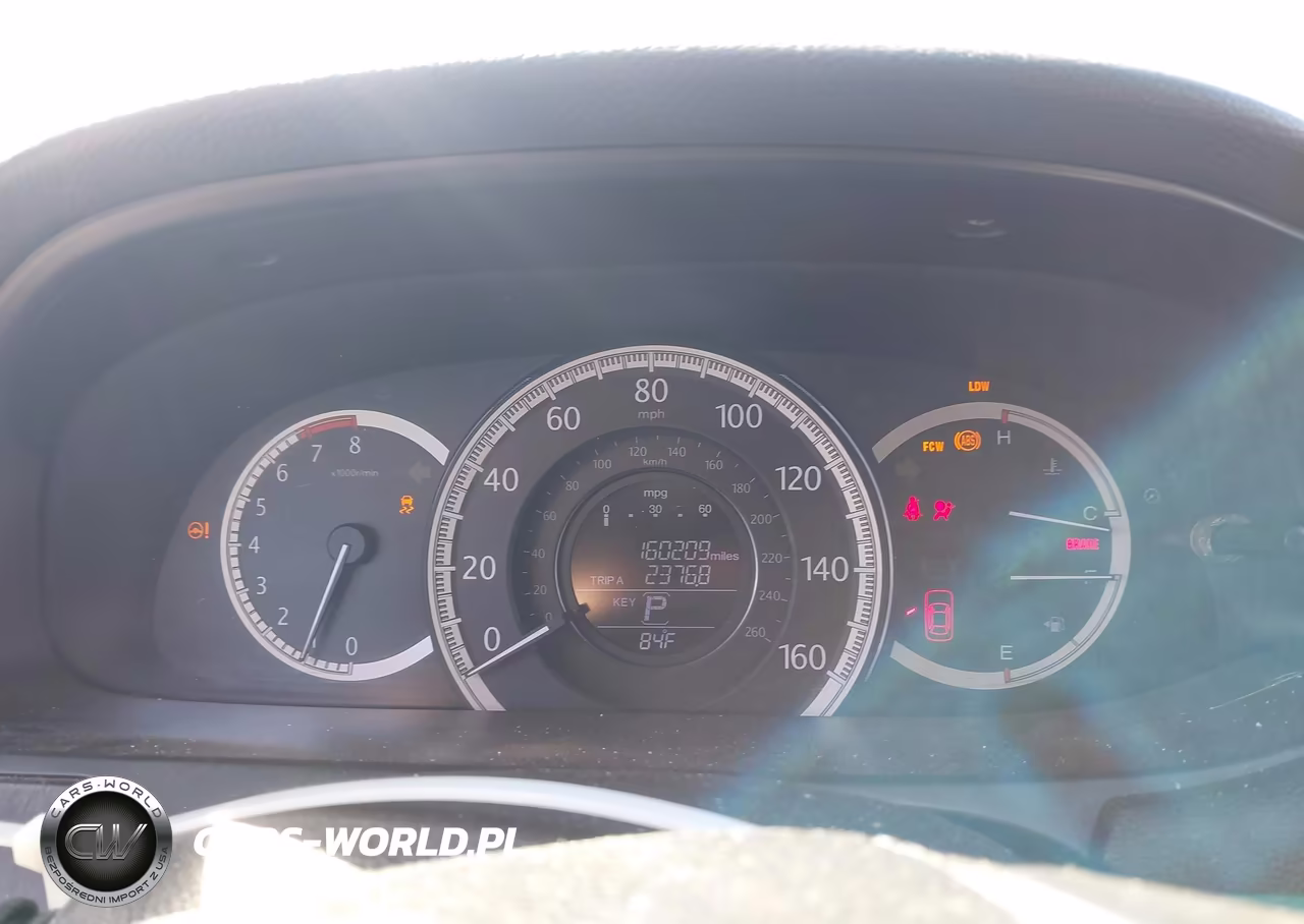 2015 Honda Accord Ex-L V-6 VIN:1HGCR3F8XFA000898 - 7
