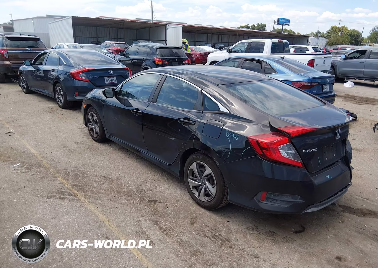 2020 Honda Civic Lx VIN:2HGFC2F69LH585994 - 3