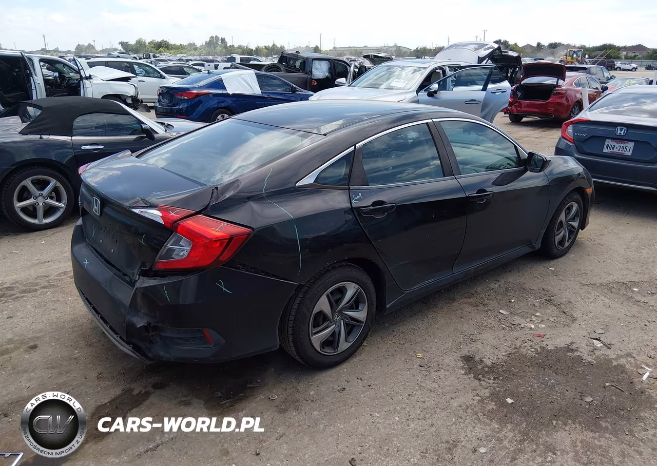 2020 Honda Civic Lx VIN:2HGFC2F69LH585994 - 4