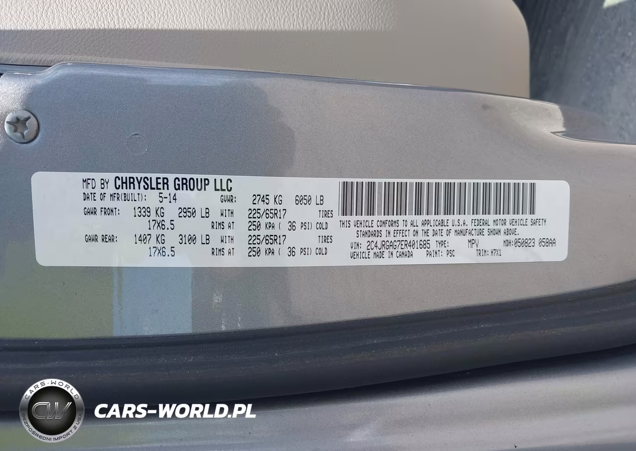 2014 Ram Cargo Tradesman VIN:2C4JRGAG7ER401685 - 9