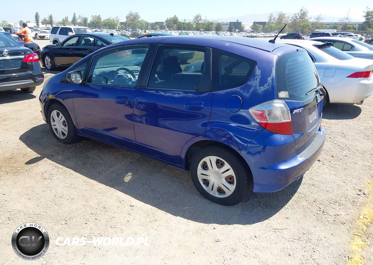 2009 Honda Fit VIN:JHMGE87259S059907 - 3