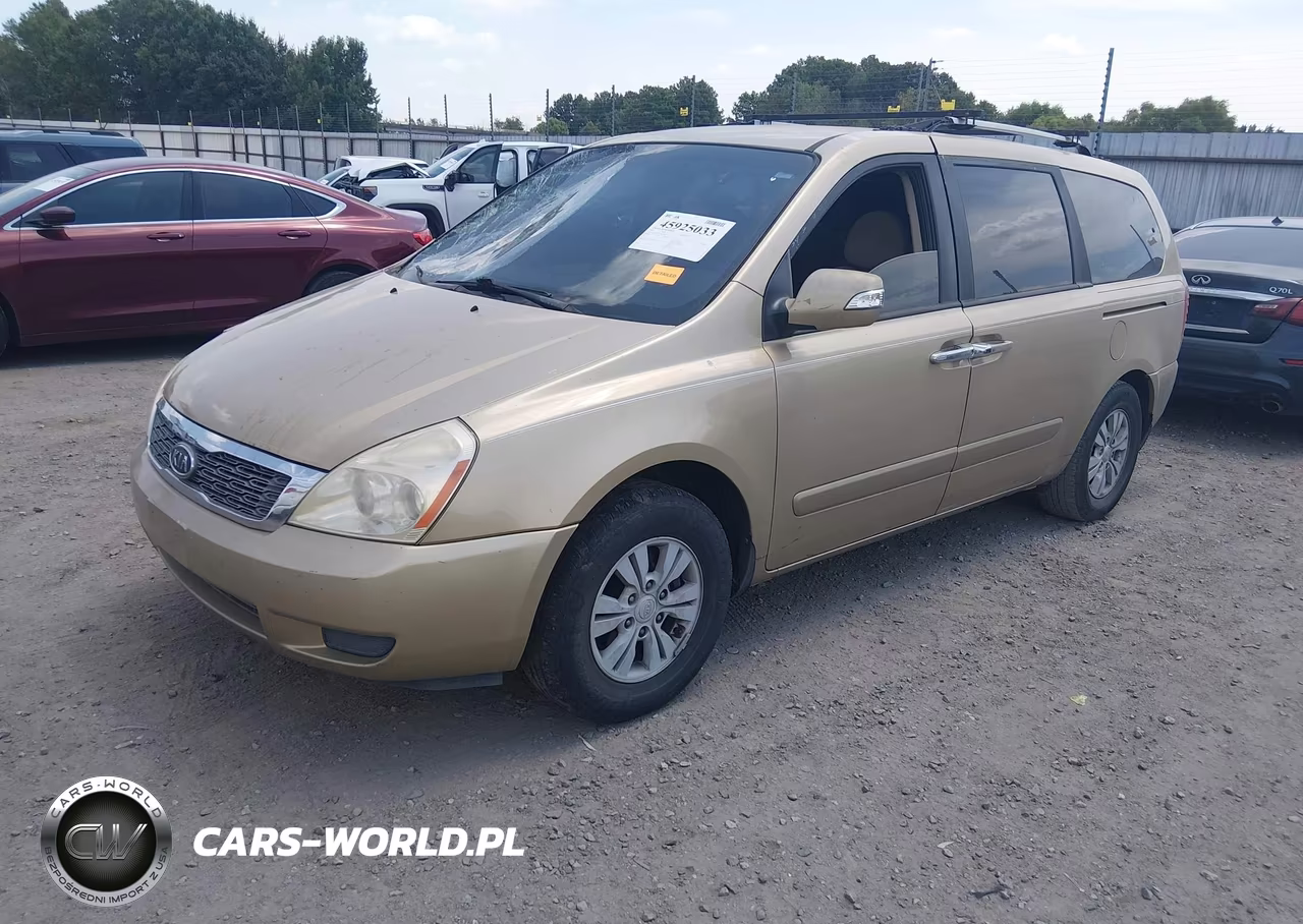 2011 Kia Sedona Lx VIN:KNDMG4C75B6398075 - 2